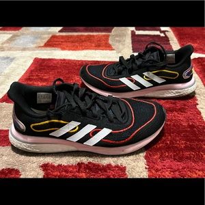 Adidas Supernova FZ0831 Women's Black Mesh Lace Up Athletic Running Size 8.5